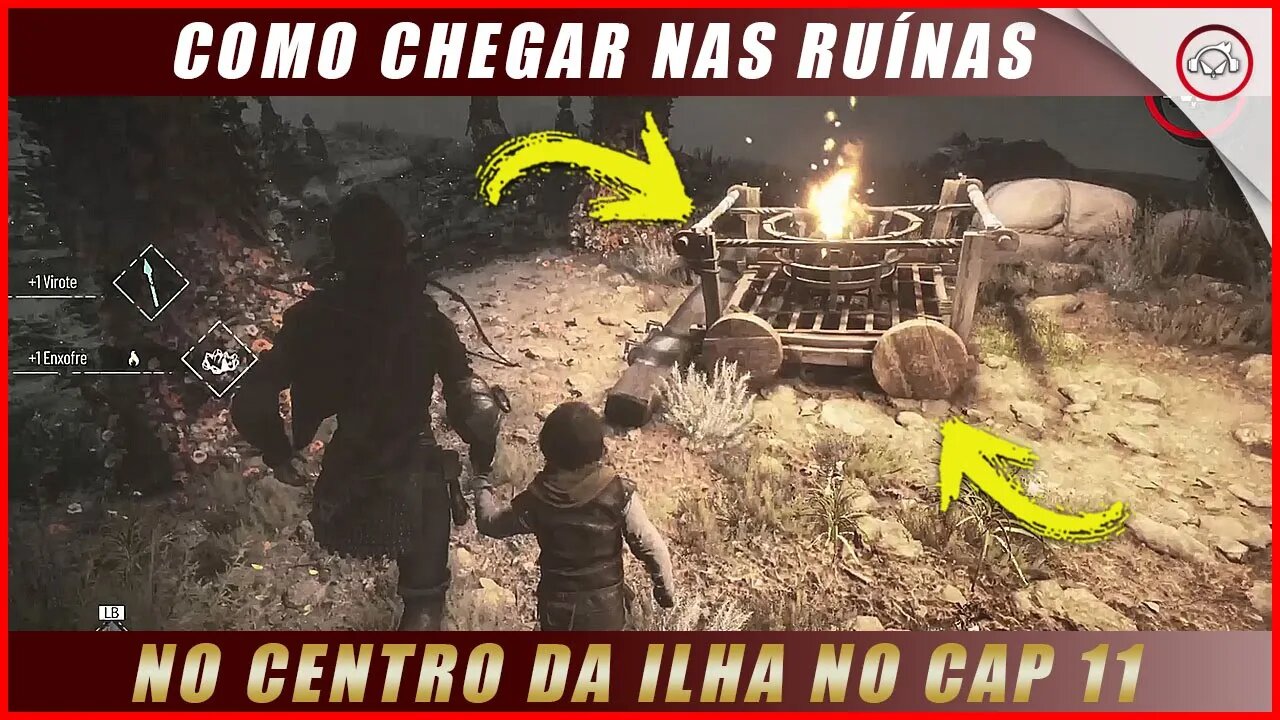 A Plague Tale: Requiem, Como chegar nas ruínas no centro da ilha no Cap 11 | Super dica