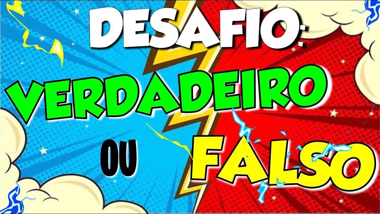 DESAFIO: Verdadeiro OU Falo?!? #perguntaserespostas #crianças #desafiobíblico