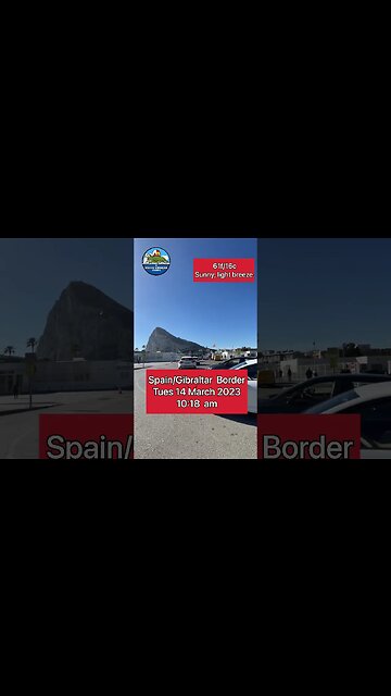 Spain Gibraltar Border Tuesday Morning #shorts