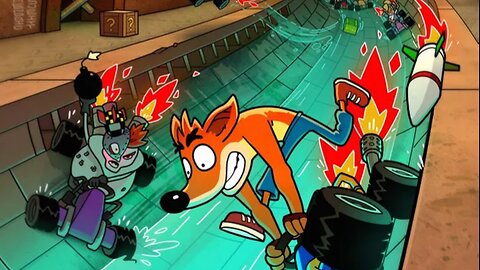 crash nitro kart In the real world