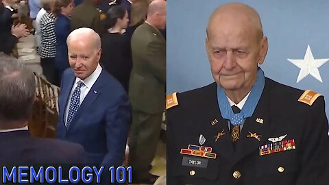 Biden straight up WALKS OUT of Medal of Honor ceremony BEFORE it is over