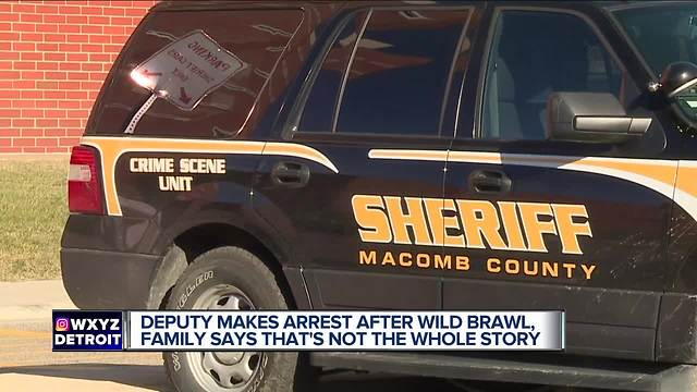 Macomb County Sheriff deputies accused of crossing the line in chaotic cell phone video