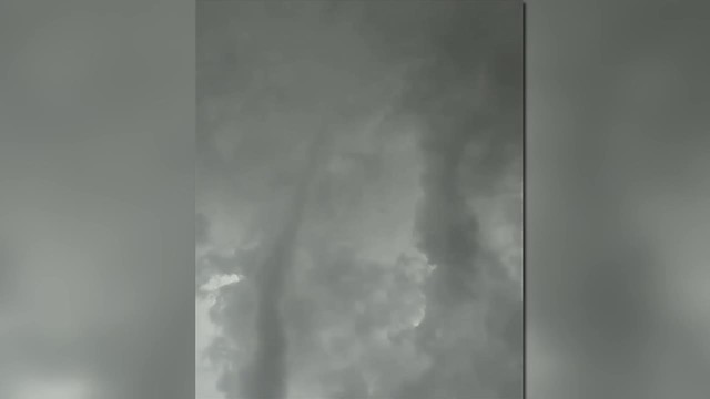 VIEWER VIDEO: Funnel cloud in Emerson, Iowa