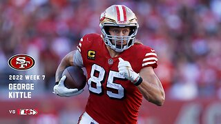 George Kittle Celebrating Tight End Day the Right Way!