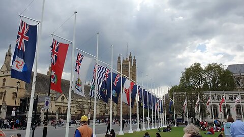 Many flags London 17th May 2023