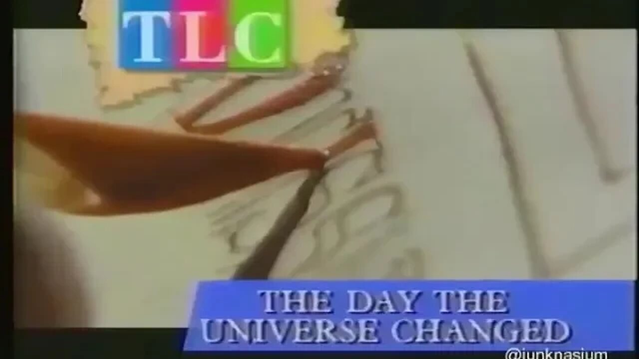 1994 "The Day The Universe Changed" TLC TV Commercial (James Burke) (1 of 2)