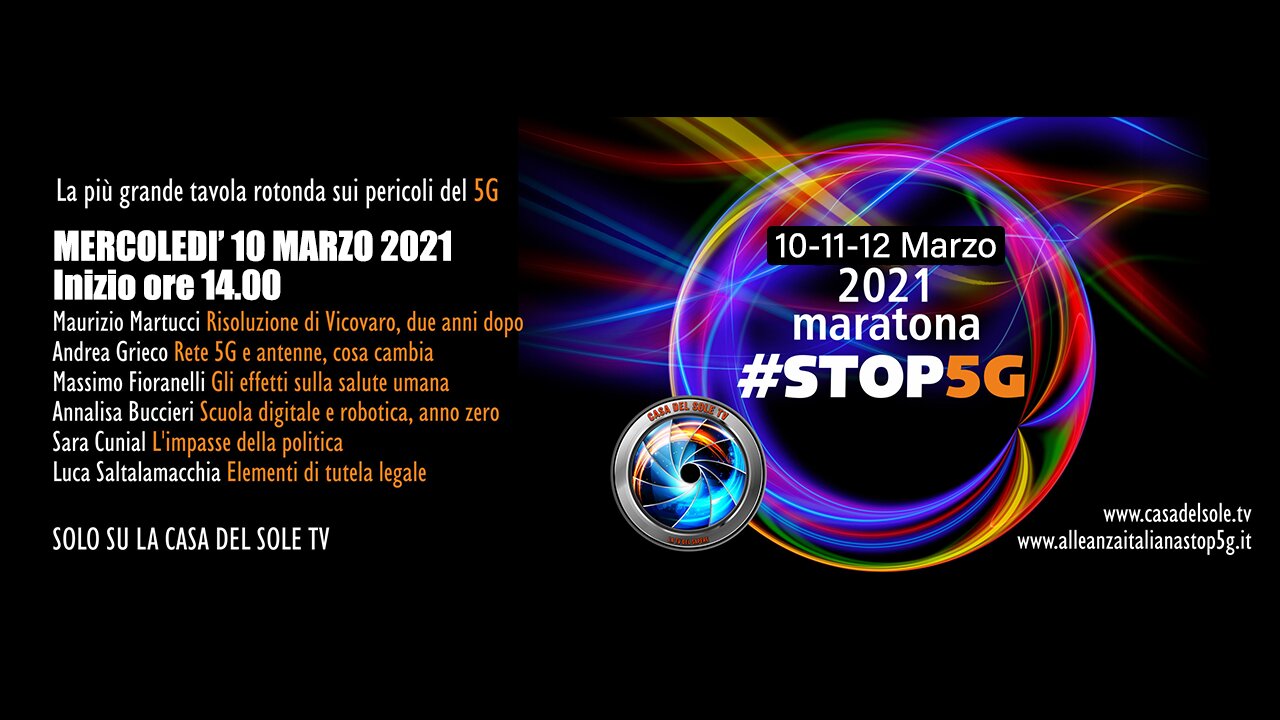 Maratona Stop 5G - Prima Tappa