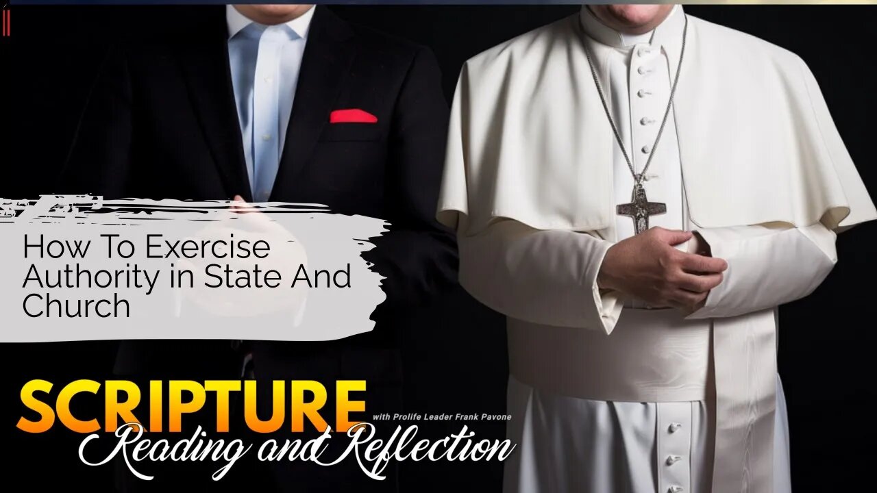 How To Exercise Authority in State and Church