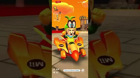 Mario Kart Tour - Iggy Mii Racing Suit Gameplay