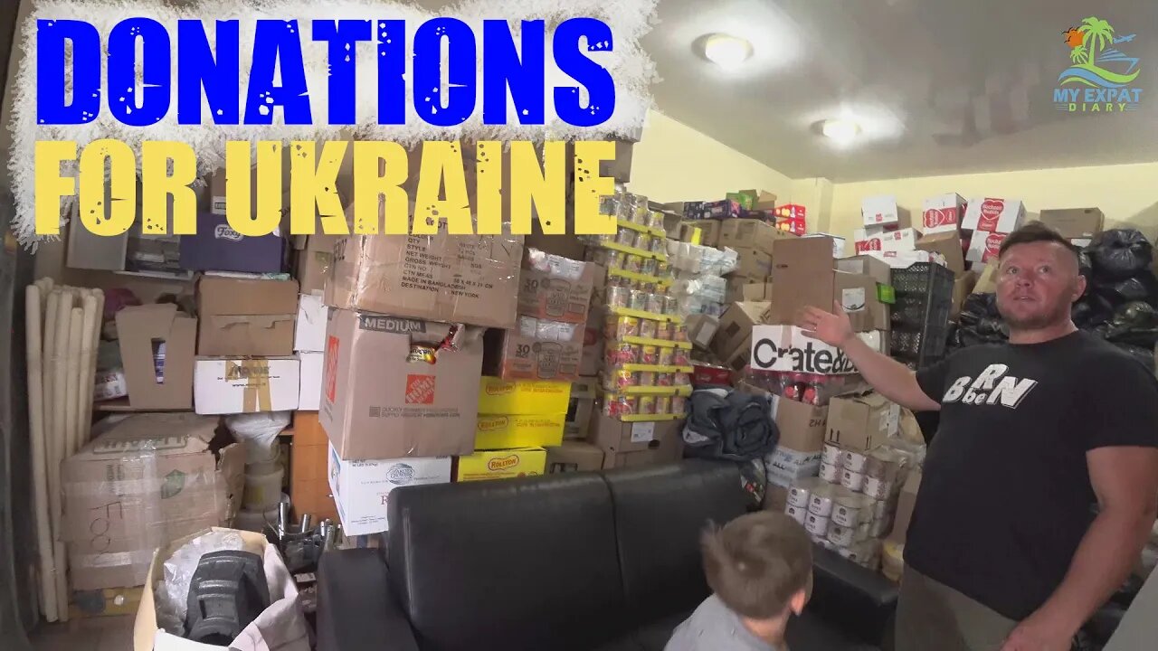 What happens with donations for Ukraine (LIVE REPORT FROM KYIV)