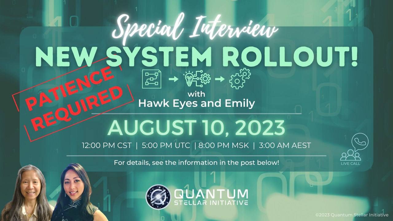 Understanding the QFS System Rollout & Timing (August 10, 2023)