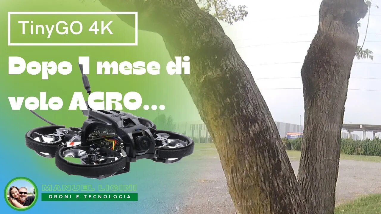 TinyGO - Dopo 1 mese di volo in ACRO... I progressi.