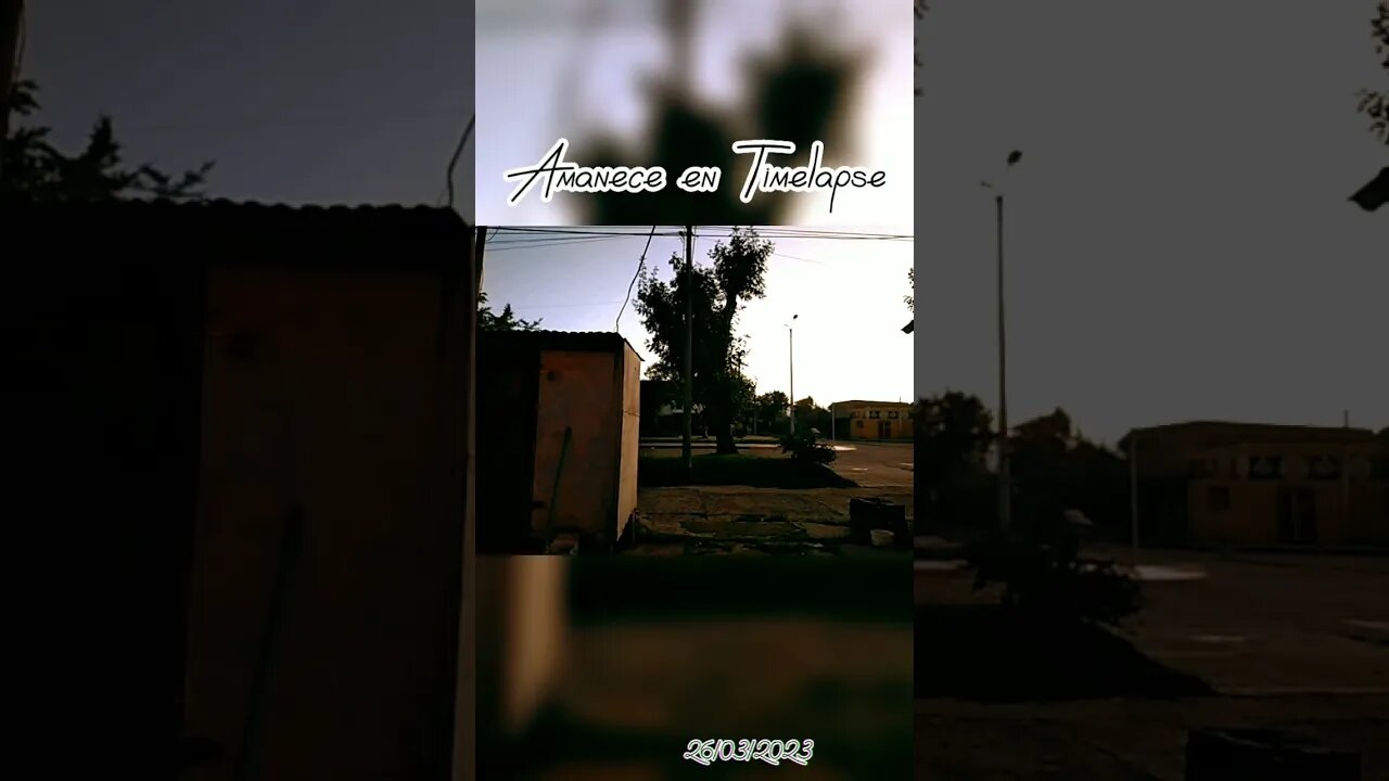 Amanece en Timelapse