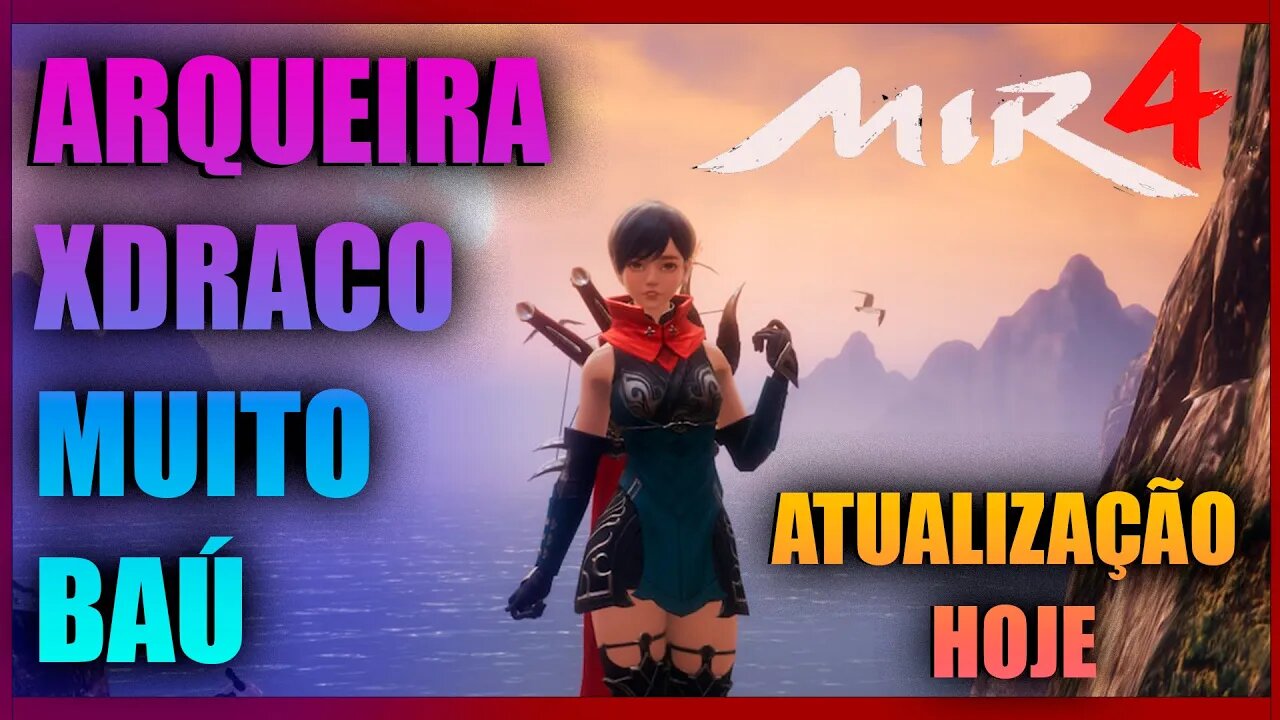 É HOJE - ARQUEIRA - DSP (Draco Staking Program) MUITO BAÚ DOURADO MIR4 Atualização 01-09-21