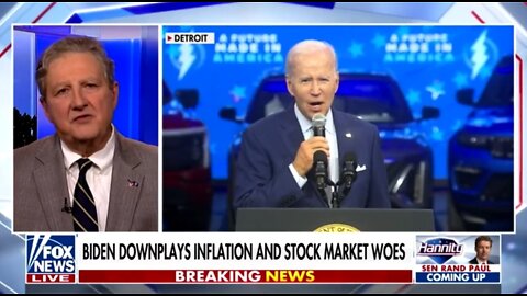 Sen John Kennedy: Inflation LOVES Biden