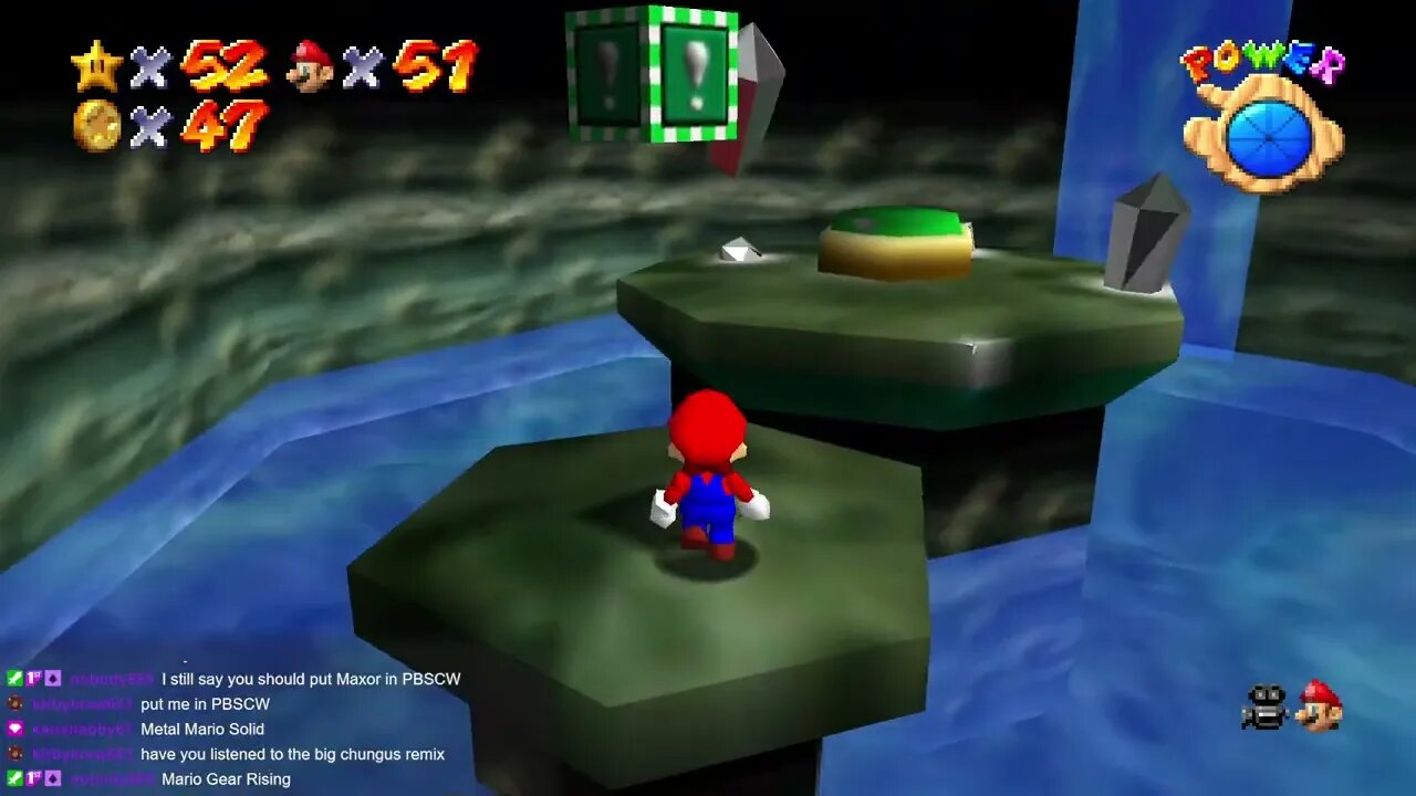 Super Mario 64 - Big Chungus mode activated