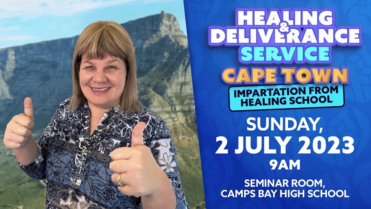 Live CAPE TOWN Healing & Deliverance Service with Val Wolff, Sunday, 2 July 2023 9am SA Time