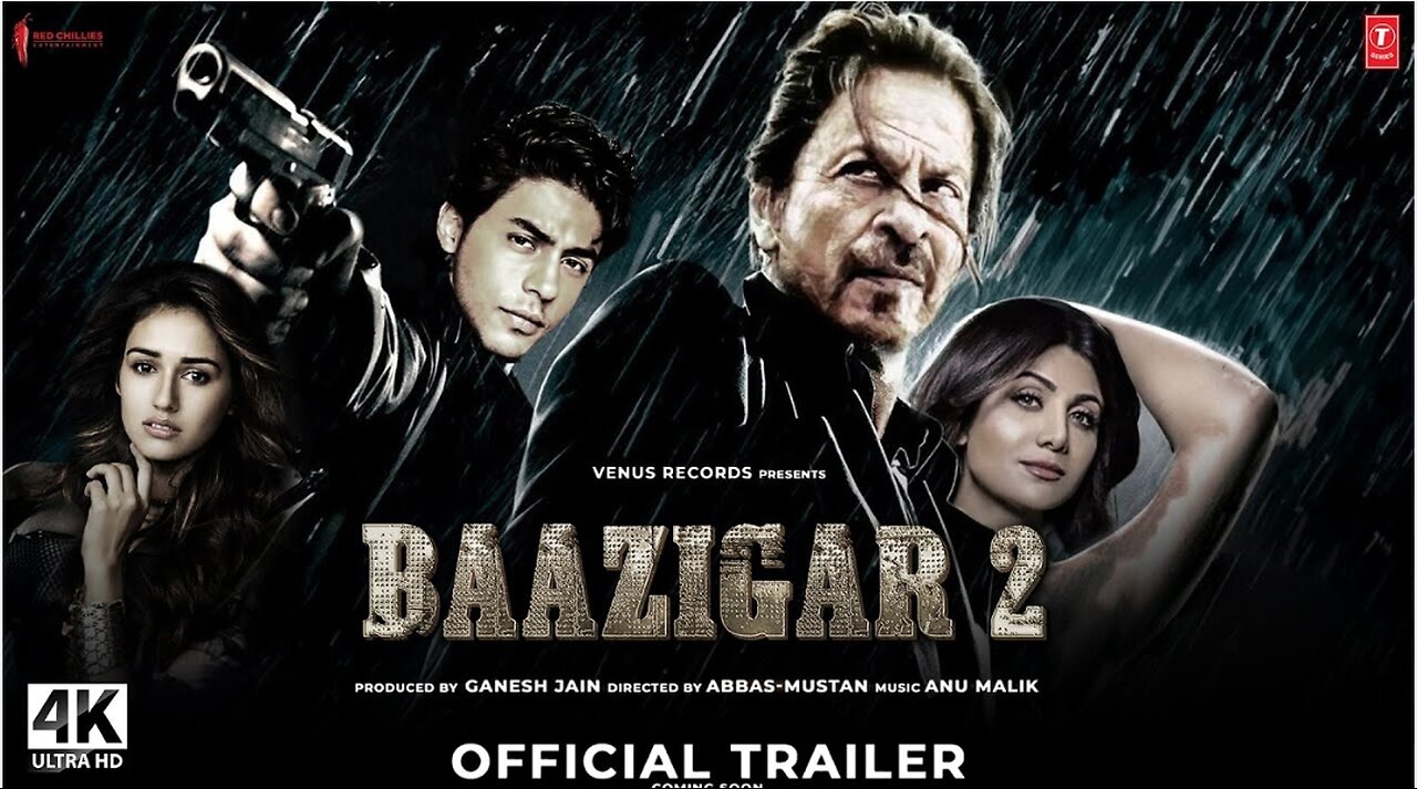 Bazigar 2 official trailer Sharukh khan and others