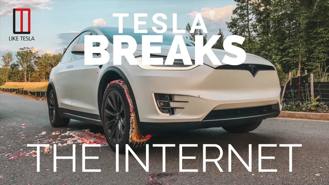 Tesla Breaks The Internet!