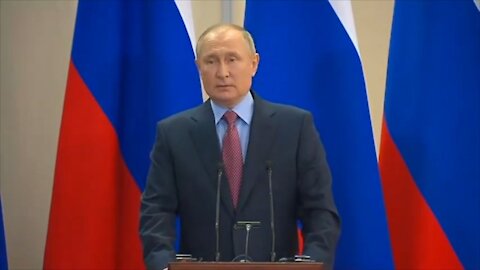 Vladimir Putin informoval, že rozmístění zbraní a vojsk NATO na Ukrajině nebude akceptováno!