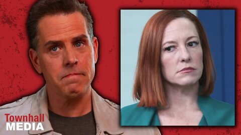 Jen Psaki Gets VISIBLY Uncomfortable When BARRAGED With Questions About Hunter Biden