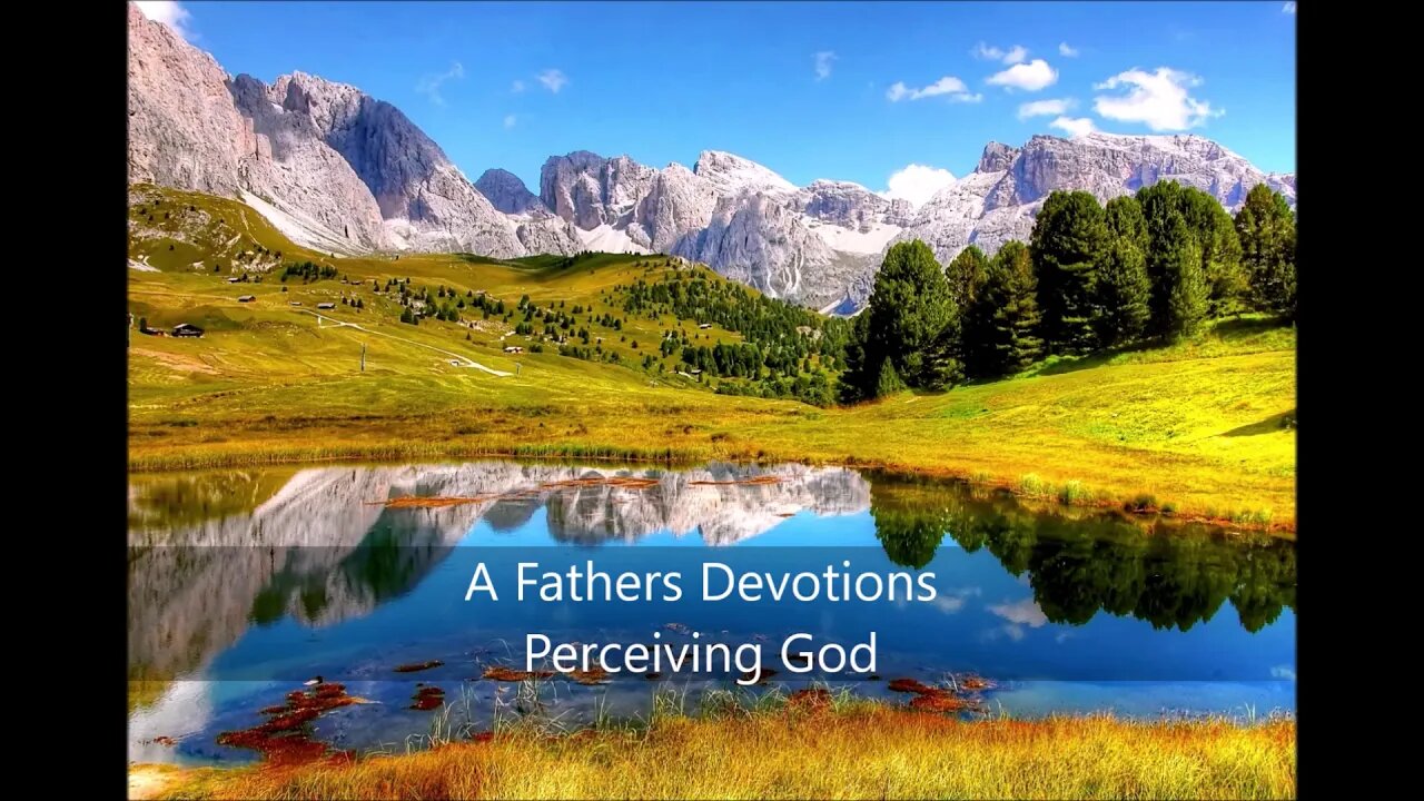 Perceiving God