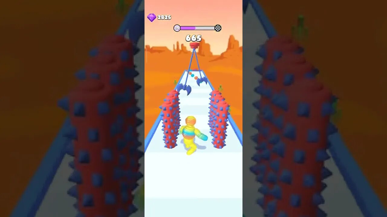 Rope Man Run Level 14