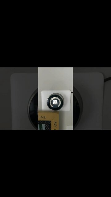 Defective Nest power stealing thermostat…Nothing like going old school! #heating #nest #shorts #hvac