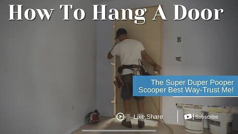 Super Best Way To Hang A Door