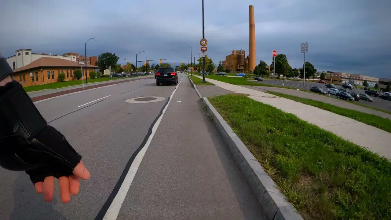 Time to Say Goodbye - September 2022 tour of Empire State Trail, downtown Rochester, NY