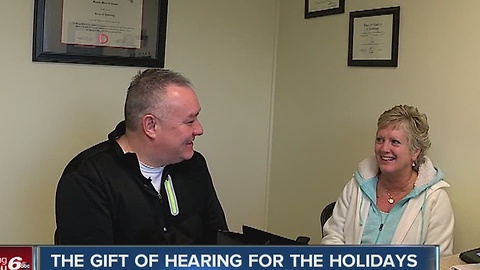 Firefighter gets the gift of hearing