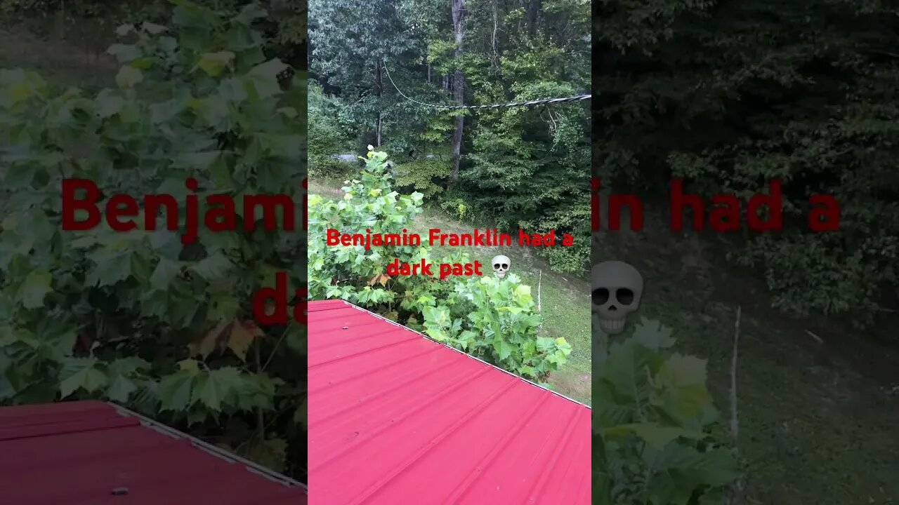 Blind man talks about Benjamin Franklin‘s dark past#London #Bones #Scary #Trending ￼ #TrendingVideo￼