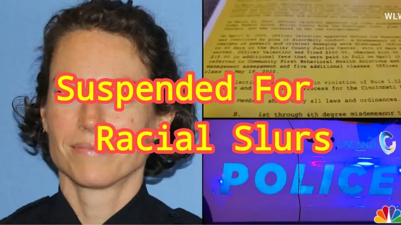 👮‍♀️Famous Cincinnati Cop Suspended #cops