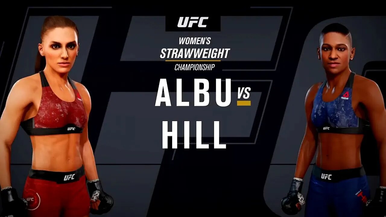 EA Sports UFC 3 Gameplay Angela Hill vs Alexandra Albu