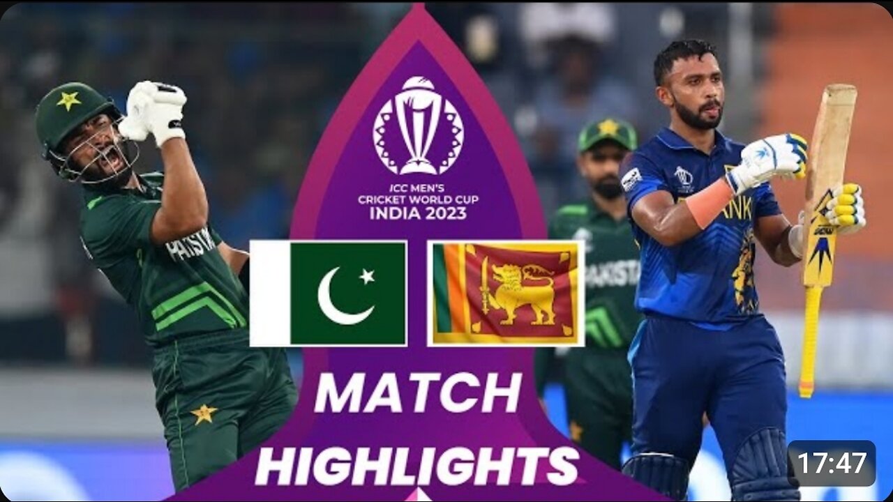 Pakistan vs Sri Lanka