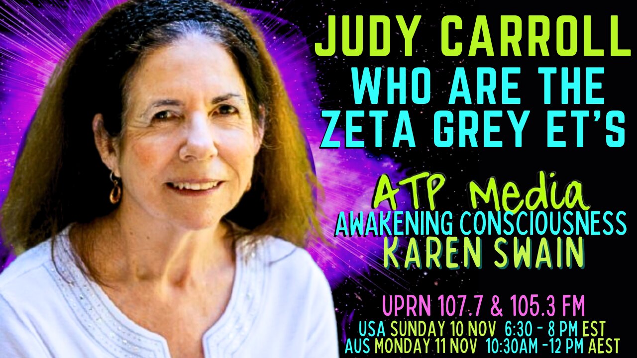 The Zeta Agenda Judy Carroll on ATP Media with KAren Swain