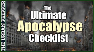 The ULTIMATE Apocalypse Checklist by TheBiologist | FREE Document