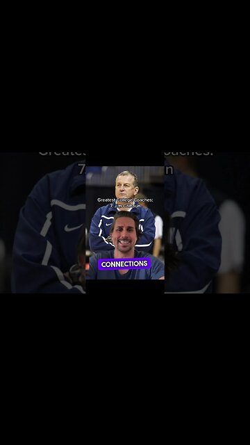 Jim Calhoun Greatest College Basketball Coach EVER? #shorts