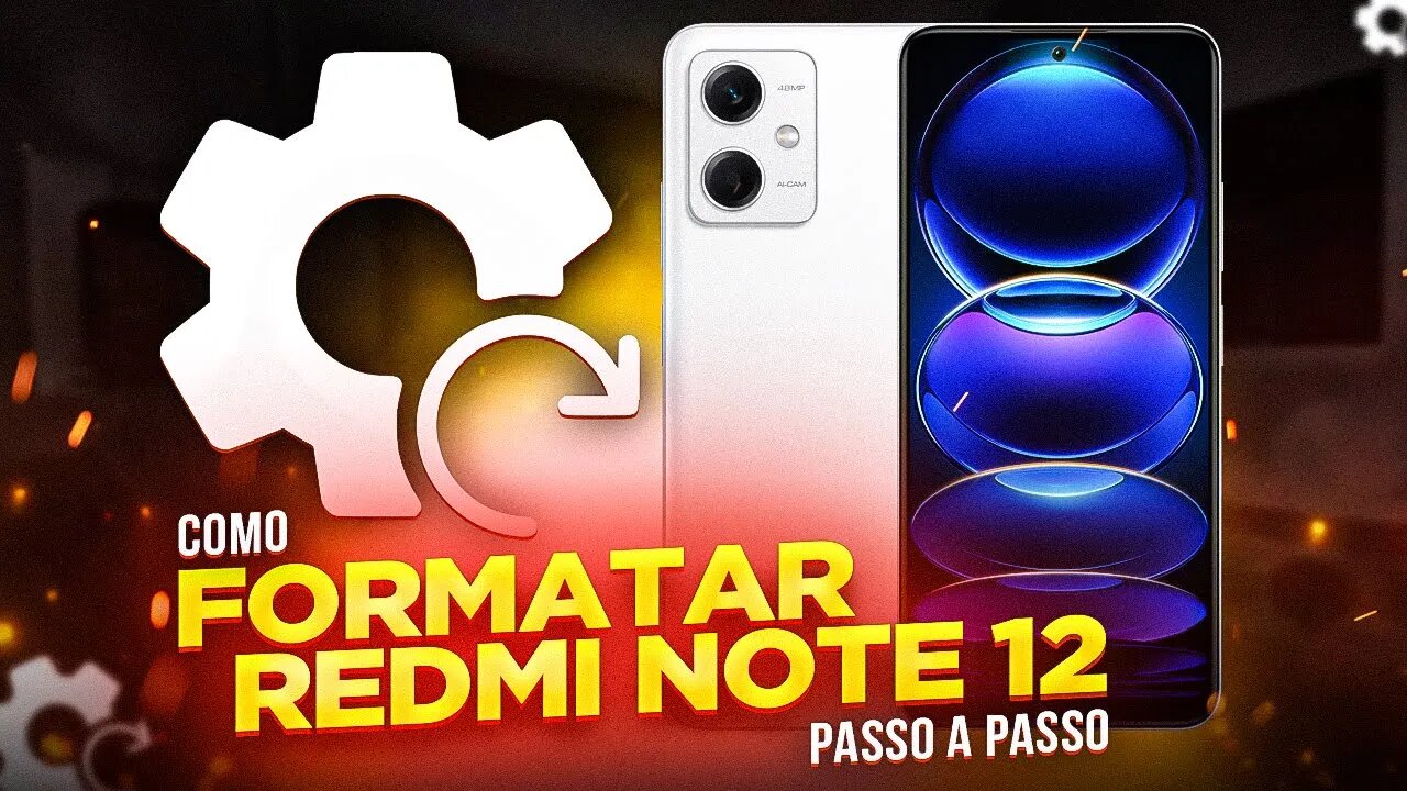 Como FORMATAR Redmi Note 12 (PASSO A PASSO)