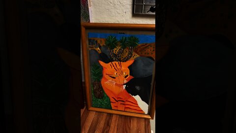 Unpacking Some of My Old Paintings