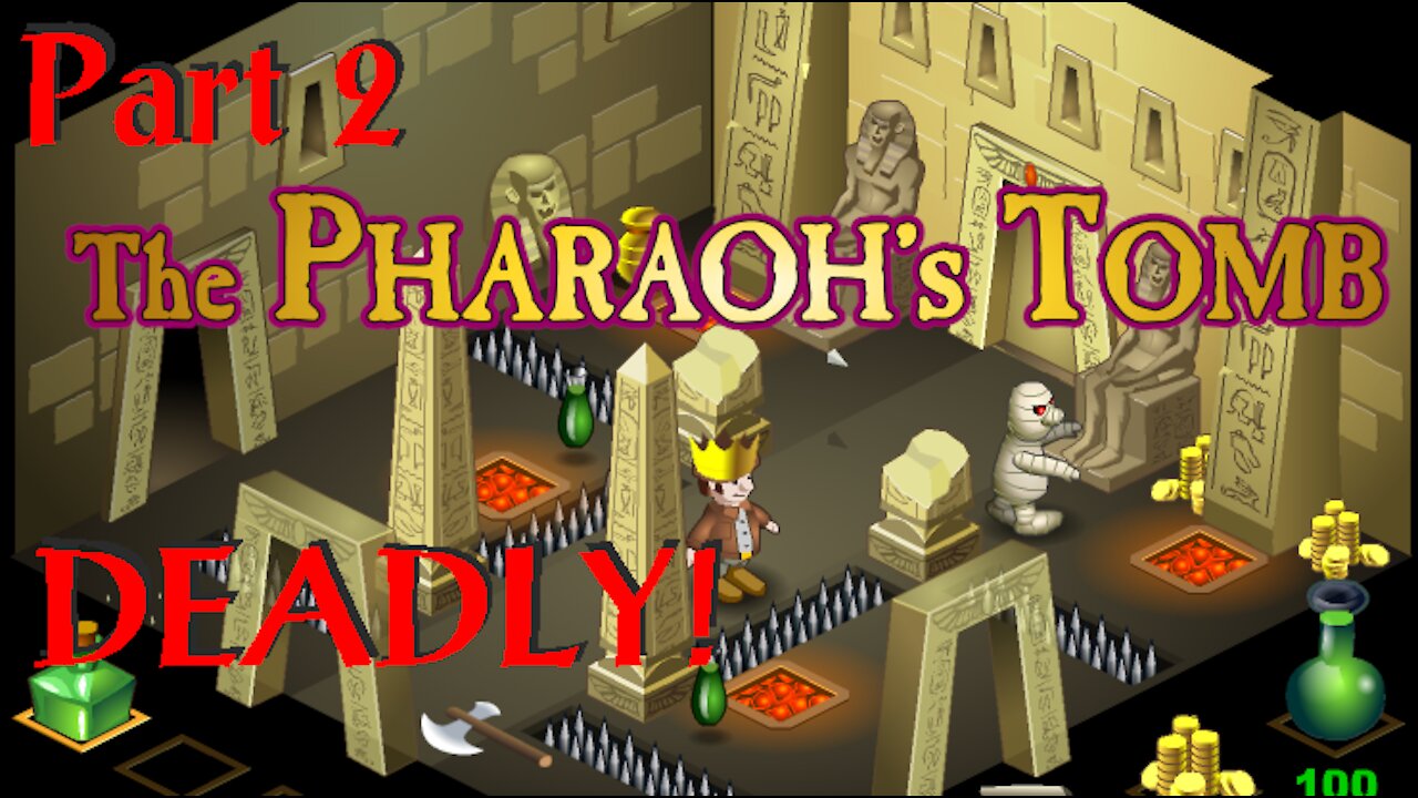 The Pharaohs Tomb | Part 2 | Gameplay | Retro Flash Games