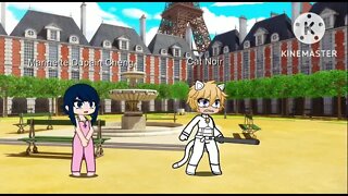 Gacha club Miraculous Ladybug episodio Cat Noir Akumatizado