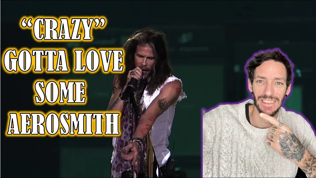 NEED TO SEE THEM LIVE!! Aerosmith - Crazy (Live From Mexico City, 2016) REACTION