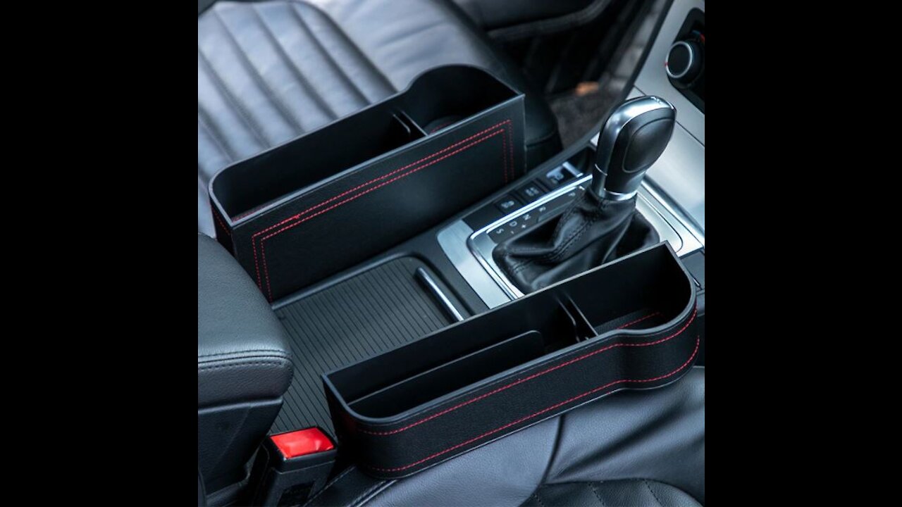 Premium Multifunctional Car Seat Organizer1