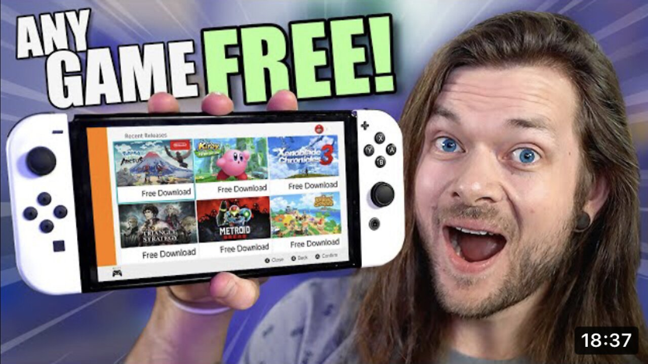 How to Get Any Games on your NINTENDO SWITCH FOR FREE !