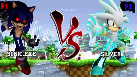 Sonic exe & Sonic Black & Shadow VS Silver Sonic & Knuckles I Sonic Mugen