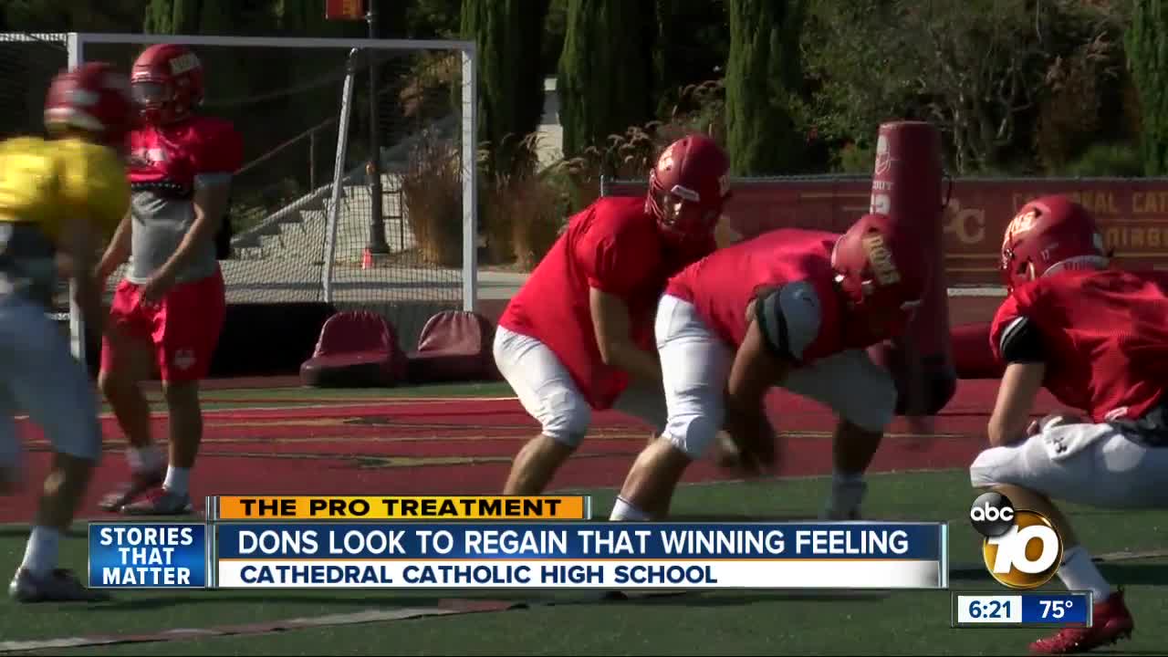 Pro Treatment: Cathedral Catholic looks to bounce back after season-opening loss