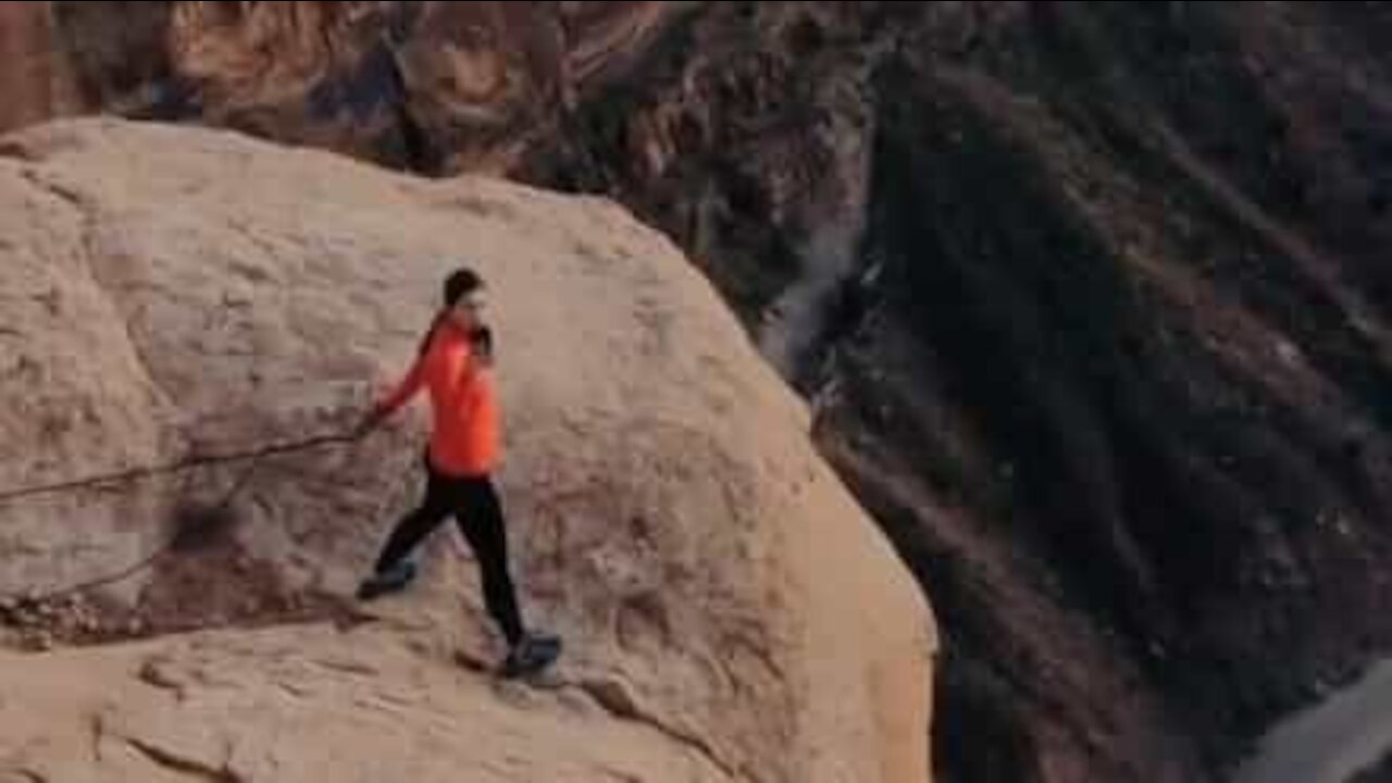 Jovem narra próprio BASE Jump!