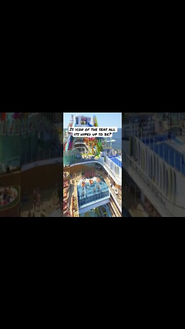 Icon of the seas, game changer or confused cruise ship?