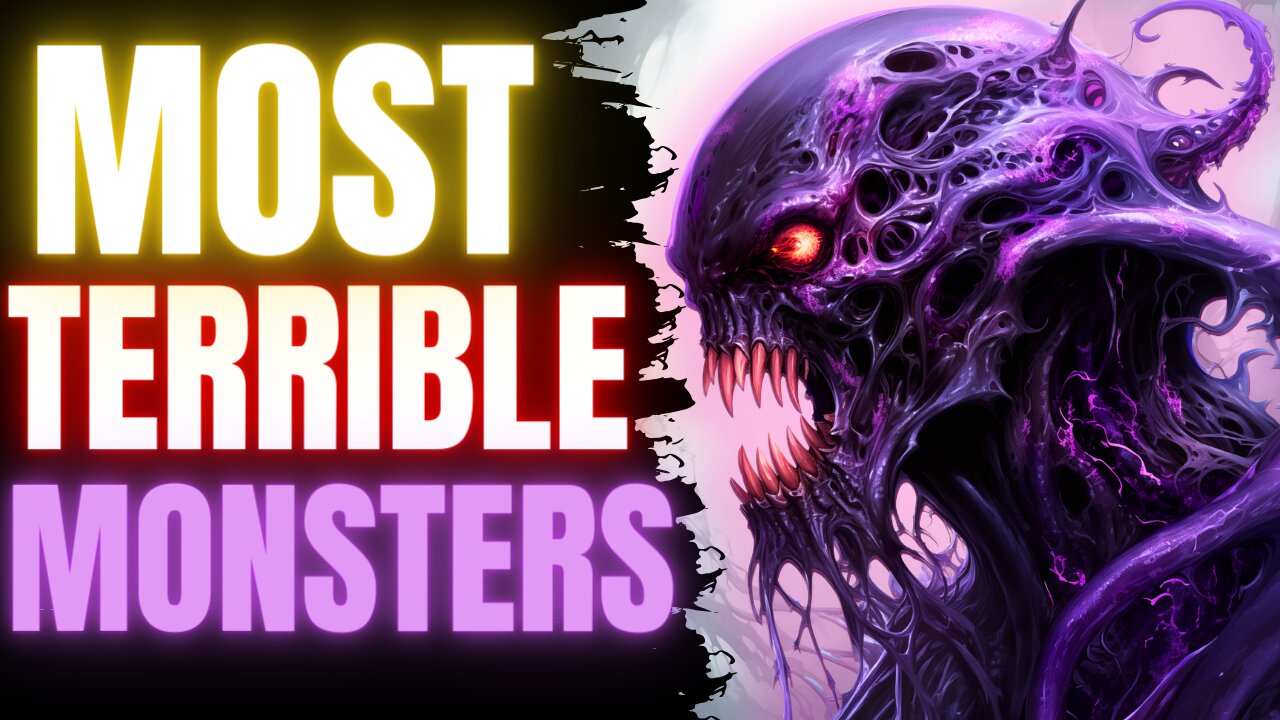 Most TERRIFYING Monsters You Will Never Meet